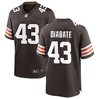 Mohamoud Diabate Men's Nike Cleveland Browns Brown Custom Game Jersey