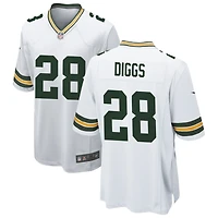 Trevon Diggs Men's Nike White Green Bay Packers Custom Game Jersey