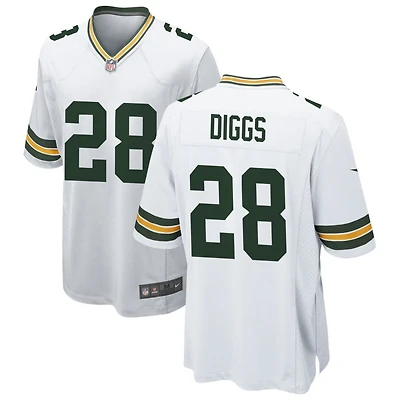 Trevon Diggs Men's Nike White Green Bay Packers Custom Game Jersey