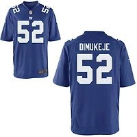 Victor Dimukeje Youth Nike Royal New York Giants Custom Game Jersey