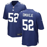 Victor Dimukeje Men's Nike Royal New York Giants Custom Game Jersey