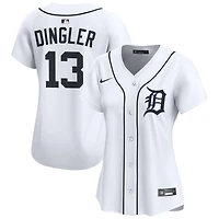 Dillon Dingler Women's Nike  White Detroit Tigers Home Limited Custom Jersey
