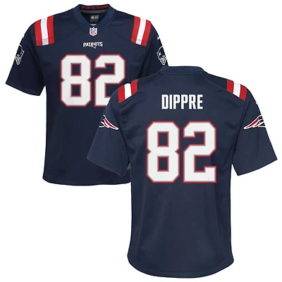 CJ Dippre Youth Nike Navy New England Patriots Custom Game Jersey