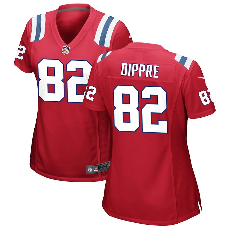 CJ Dippre Women's Nike Red New England Patriots Alternate Custom Jersey