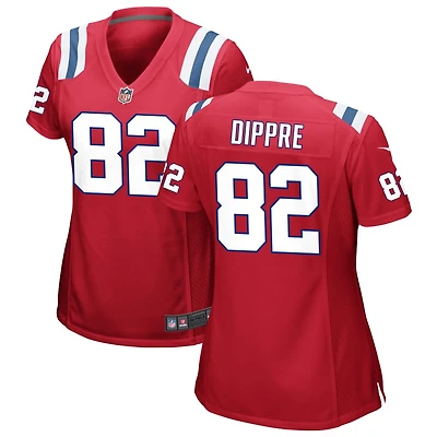 CJ Dippre Women's Nike Red New England Patriots Alternate Custom Jersey