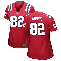 CJ Dippre Women's Nike Red New England Patriots Alternate Custom Jersey