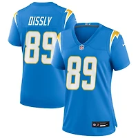 Will Dissly Women's Nike Powder Blue Los Angeles Chargers Custom Game Jersey