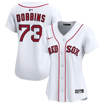 Hunter Dobbins Women's Nike White Boston Red Sox Home Limited Custom Jersey