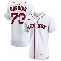 Hunter Dobbins Men's Nike White Boston Red Sox Home Elite Custom Jersey