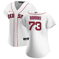 Hunter Dobbins Women's Nike White Boston Red Sox Home Replica Custom Jersey