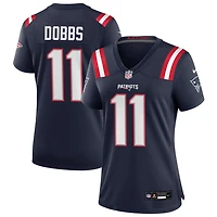 Joshua Dobbs Women's Nike Navy New England Patriots Custom Game Jersey