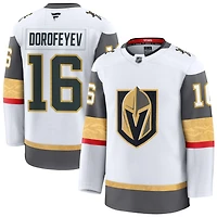 Pavel Dorofeyev Men's Fanatics White Vegas Golden Knights Away Premium Custom Jersey