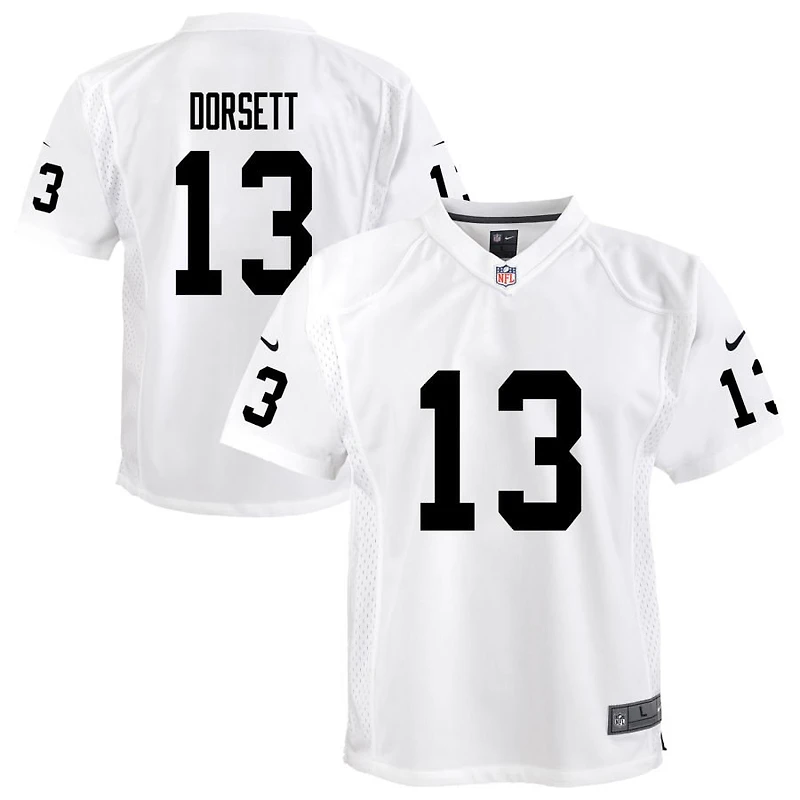 Phillip Dorsett Youth Nike White Las Vegas Raiders Team Custom Game Jersey
