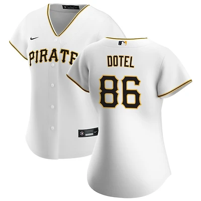 Wilber Dotel Women's Nike White Pittsburgh Pirates Home Replica Custom Jersey