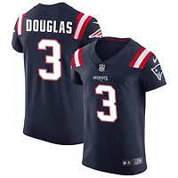 DeMario Douglas Men's Nike Navy New England Patriots Vapor Elite Custom Jersey