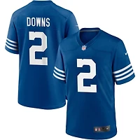 Josh Downs Men's Nike Royal Indianapolis Colts Alternate Custom Jersey