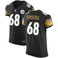 Jack Driscoll Men's Nike Black Pittsburgh Steelers Vapor Untouchable Custom Elite Jersey