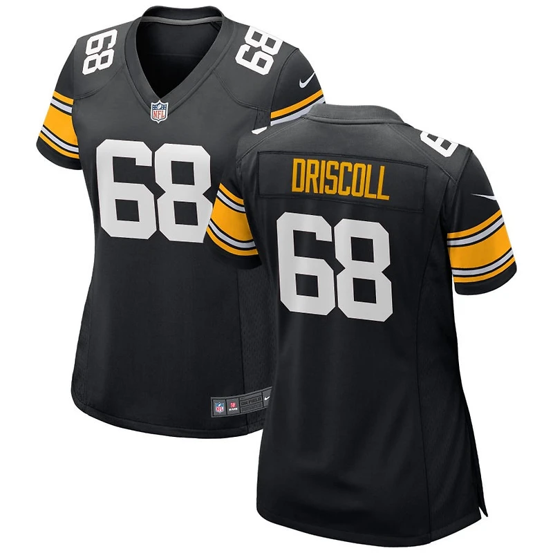 Jack Driscoll Women's Nike Black Pittsburgh Steelers Alternate Custom Game Jersey