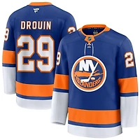 Jonathan Drouin Men's Fanatics Royal New York Islanders Home Premium Custom Jersey