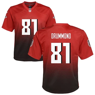 Dylan Drummond Youth Nike Red Atlanta Falcons Alternate Custom Game Jersey