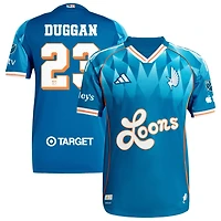 Morris Duggan Men's adidas Blue Minnesota United FC 2025 Third Authentic Custom Jersey