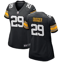 Kyle Dugger Women's Nike Black Pittsburgh Steelers Alternate Custom Game Jersey