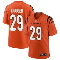Kyle Dugger Youth Nike Orange Cincinnati Bengals Alternate Game Custom Jersey