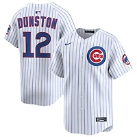 Shawon Dunston Men's Nike White Chicago Cubs Home Limited Pick-A-Player Retired Roster Jersey