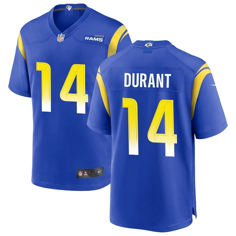 Cobie Durant Men's Nike Royal Los Angeles Rams Custom Game Jersey