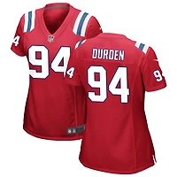 Cory Durden Women's Nike Red New England Patriots Alternate Custom Jersey