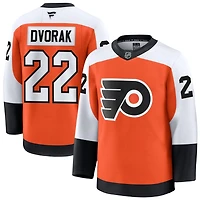 Christian Dvorak Men's Fanatics Orange Philadelphia Flyers Home Premium Custom Jersey