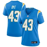 Troy Dye Women's Nike Powder Blue Los Angeles Chargers Custom Game Jersey