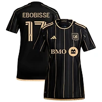 Jeremy Ebobisse Women's adidas  Black LAFC 2024 Primary Replica Custom Jersey