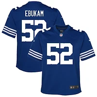 Samson Ebukam Youth Nike Royal Indianapolis Colts Alternate Custom Game Jersey