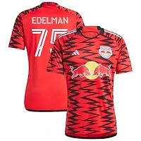 Daniel Edelman Men's adidas  Red New York Red Bulls 2024 Legacy Replica Custom Jersey