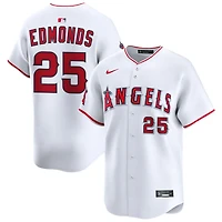 Jim Edmonds Men's Nike White Los Angeles Angels Home Limited Pick-A-Player Retired Roster Jersey