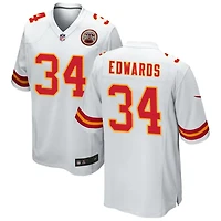 Mike Edwards Men's Nike White Kansas City Chiefs Custom Game Jersey