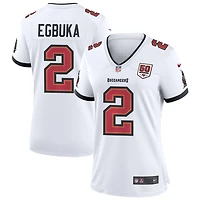 Emeka Egbuka Women's Nike White Tampa Bay Buccaneers 50th Season Custom Game Jersey