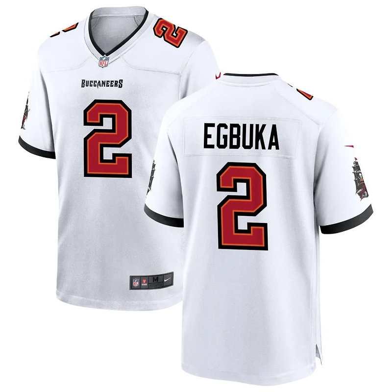 Emeka Egbuka Men's Nike White Tampa Bay Buccaneers  White Custom Game Jersey