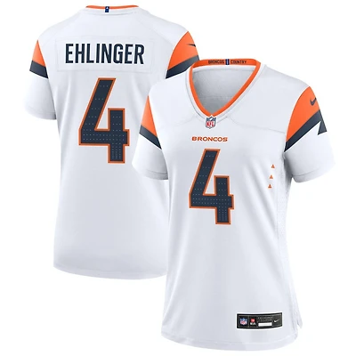 Sam Ehlinger Women's Nike White Denver Broncos Mile High Collection Custom Game Jersey
