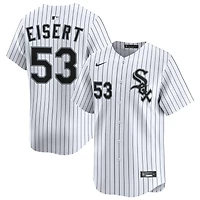 Brandon Eisert Men's Nike White Chicago White Sox Home Limited Custom Jersey