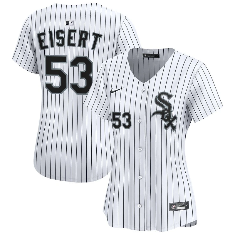 Brandon Eisert Women's Nike  White Chicago White Sox Home Limited Custom Jersey