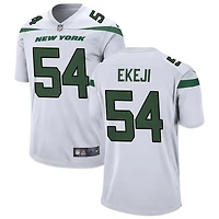 Paschal Ekeji Men's Nike White New York Jets Custom Game Jersey
