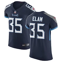 Kaiir Elam Men's Nike Navy Tennessee Titans Vapor Untouchable Custom Elite Jersey
