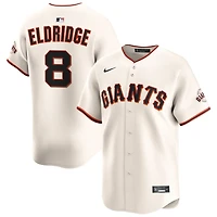 Bryce Eldridge Men's Nike Cream San Francisco Giants Home Limited Custom Jersey