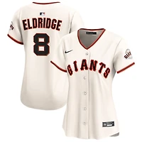 Bryce Eldridge Women's Nike  Cream San Francisco Giants Home Limited Custom Jersey