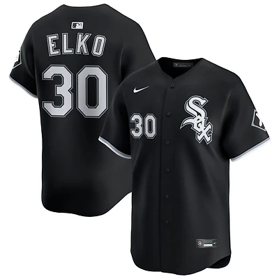 Tim Elko Men's Nike Black Chicago White Sox Alternate Limited Custom Jersey