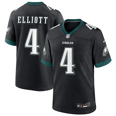 Jake Elliott Men's Nike Black Philadelphia Eagles Alternate Custom Game Jersey