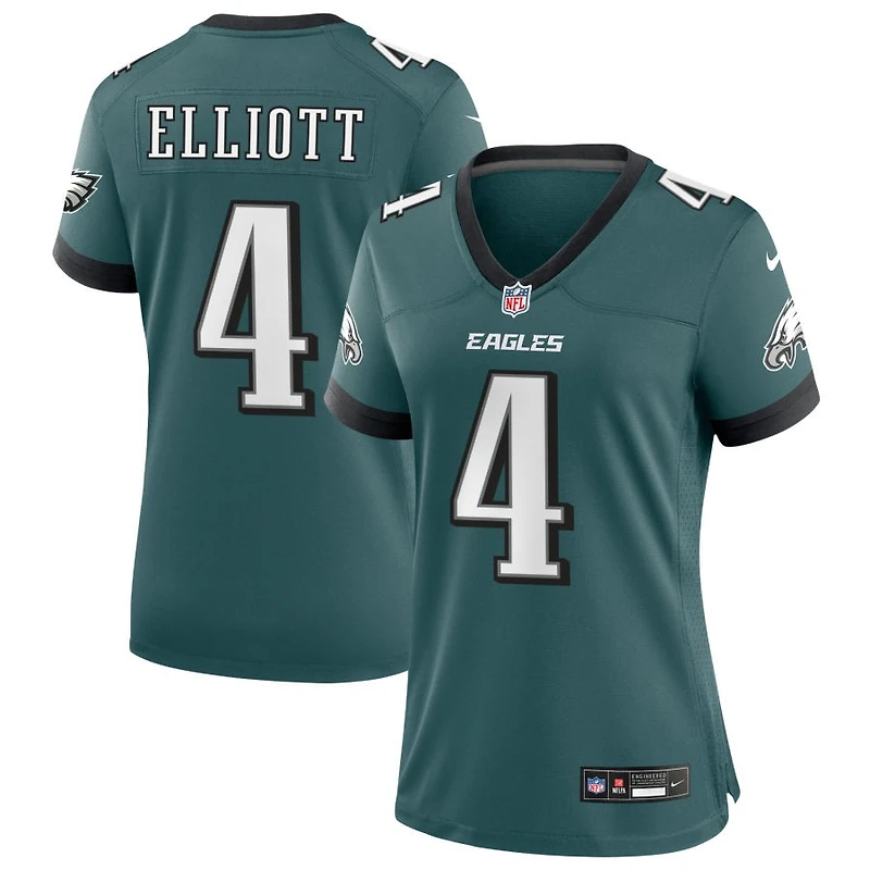 Jake Elliott Women's Nike Midnight Green Philadelphia Eagles Custom Game Jersey