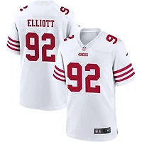 Jordan Elliott Men's Nike White San Francisco 49ers Game Custom Player Jersey